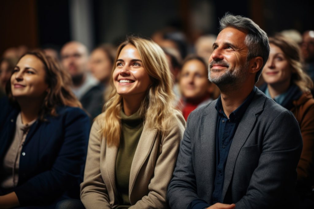 Encourage audience interaction.