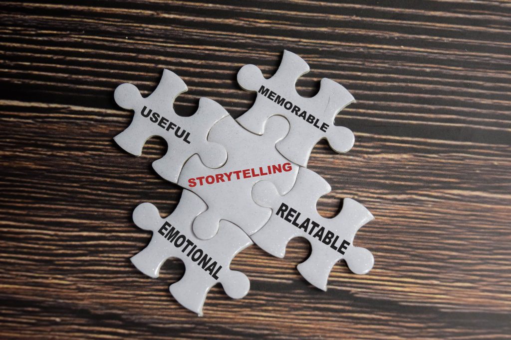 The elements of a compelling brand story.