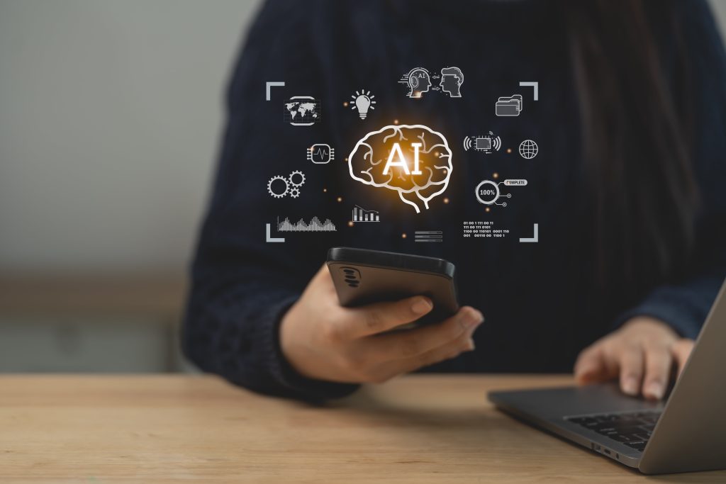 The evolution of AI in digital marketing.