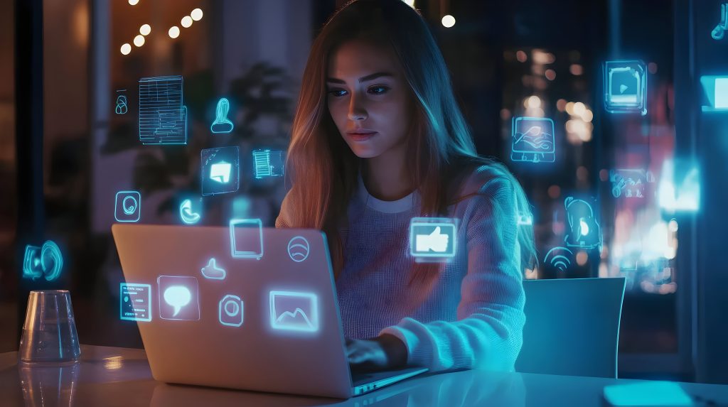 The evolution of social media: From connection to customization.